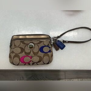 COACH wristlet